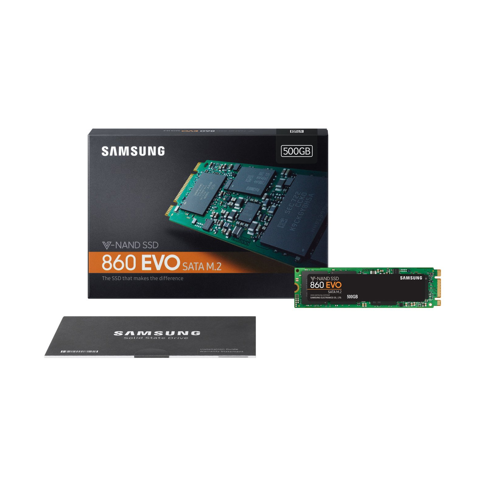 Накопитель SSD M.2 2280 500GB Samsung (MZ-N6E500BW) изображение 10