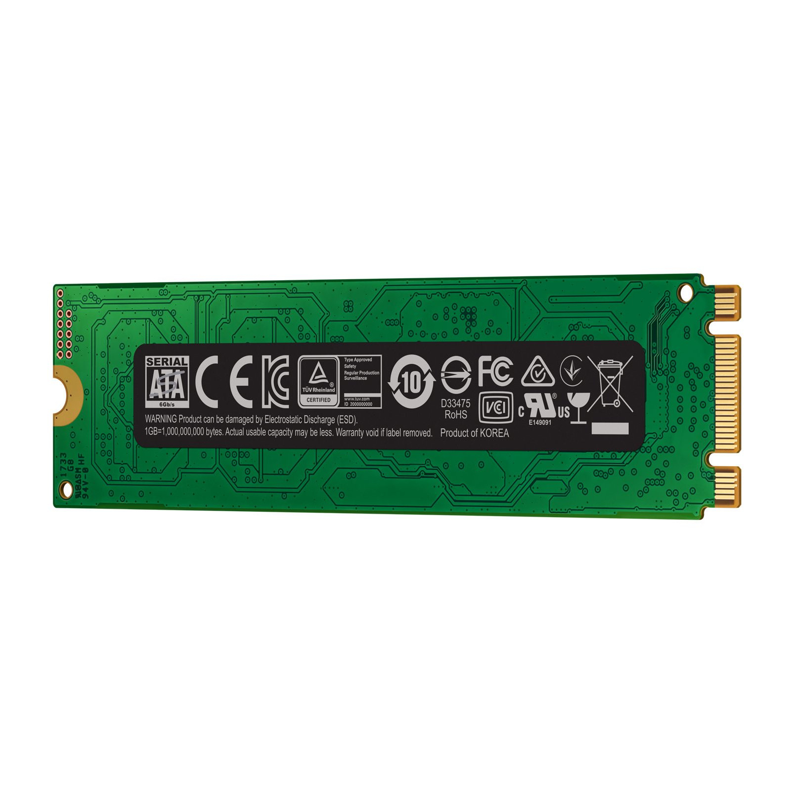 Накопичувач SSD M.2 2280 500GB Samsung (MZ-N6E500BW) зображення 6