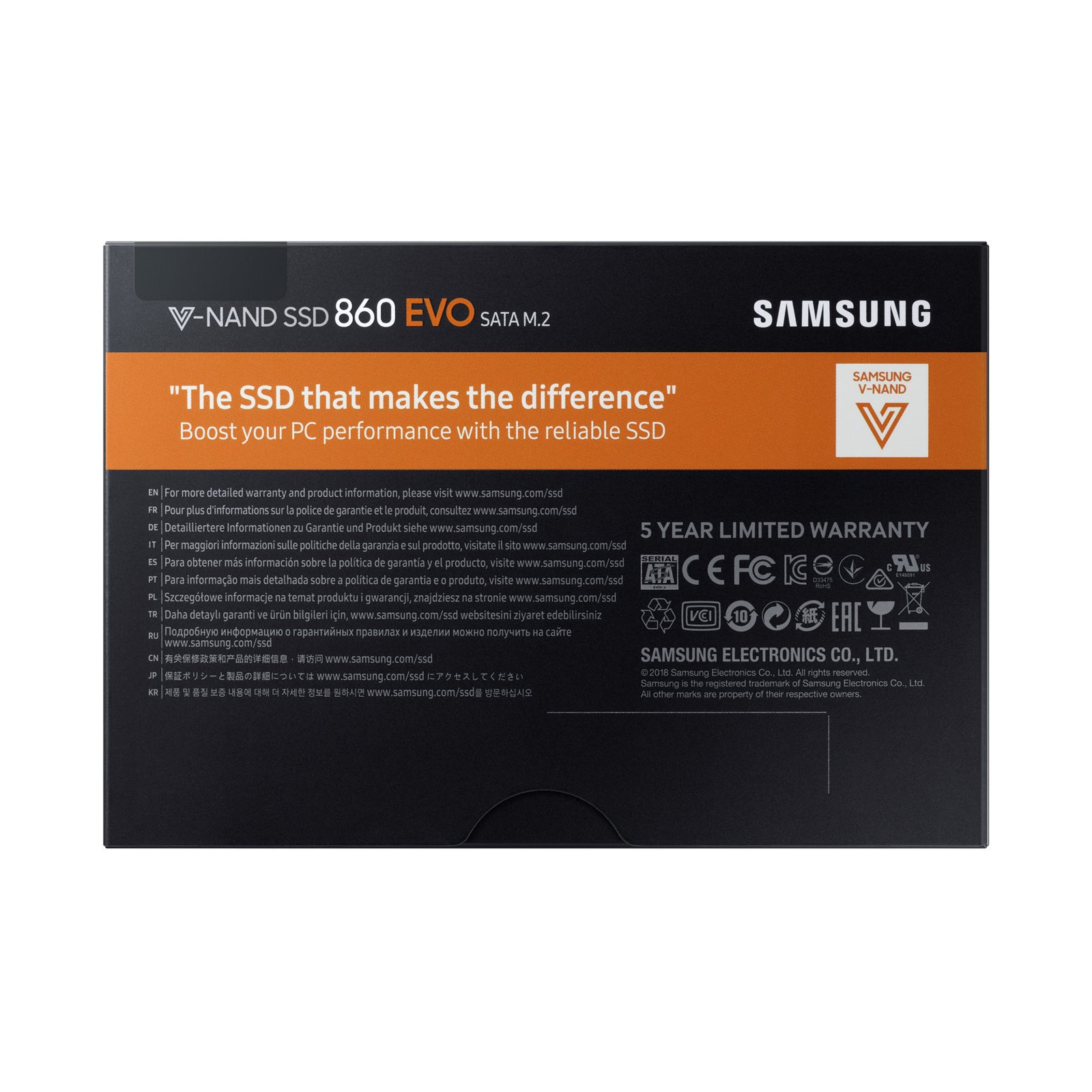 Накопитель SSD M.2 2280 500GB Samsung (MZ-N6E500BW) изображение 8