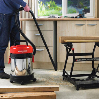 Пылесос строительный Black&Decker 1400Вт, 20л. (WBV1450) изображение 3
