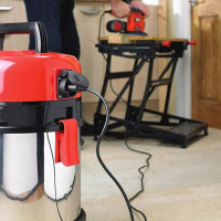 Пылесос строительный Black&Decker 1400Вт, 20л. (WBV1450) изображение 5