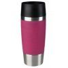 Термокружка Tefal TRAVEL MUG 0.36L raspb/silver (K3087114)
