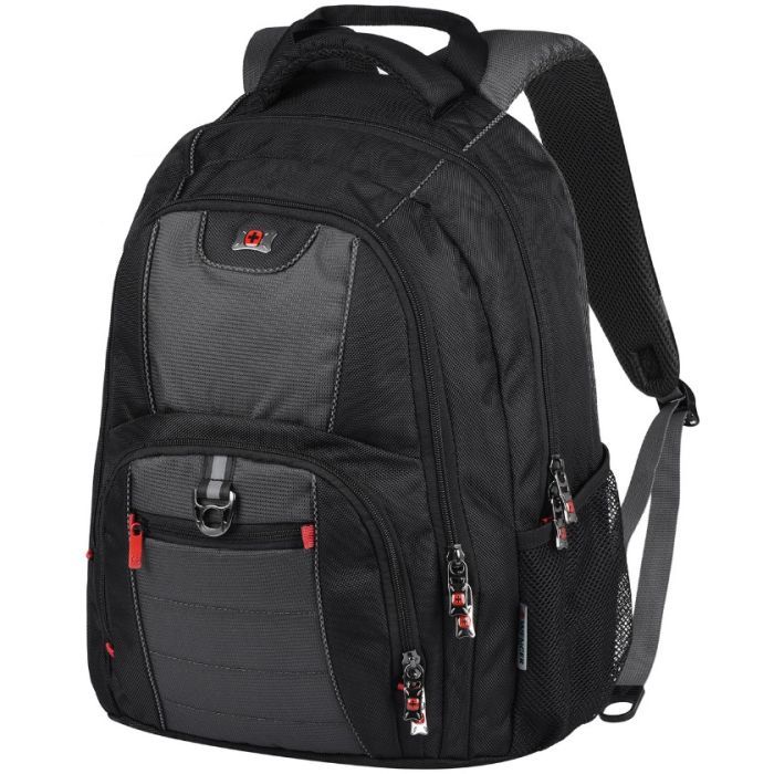Рюкзак для ноутбука Wenger 16" Pillar Black/Gray (600633)