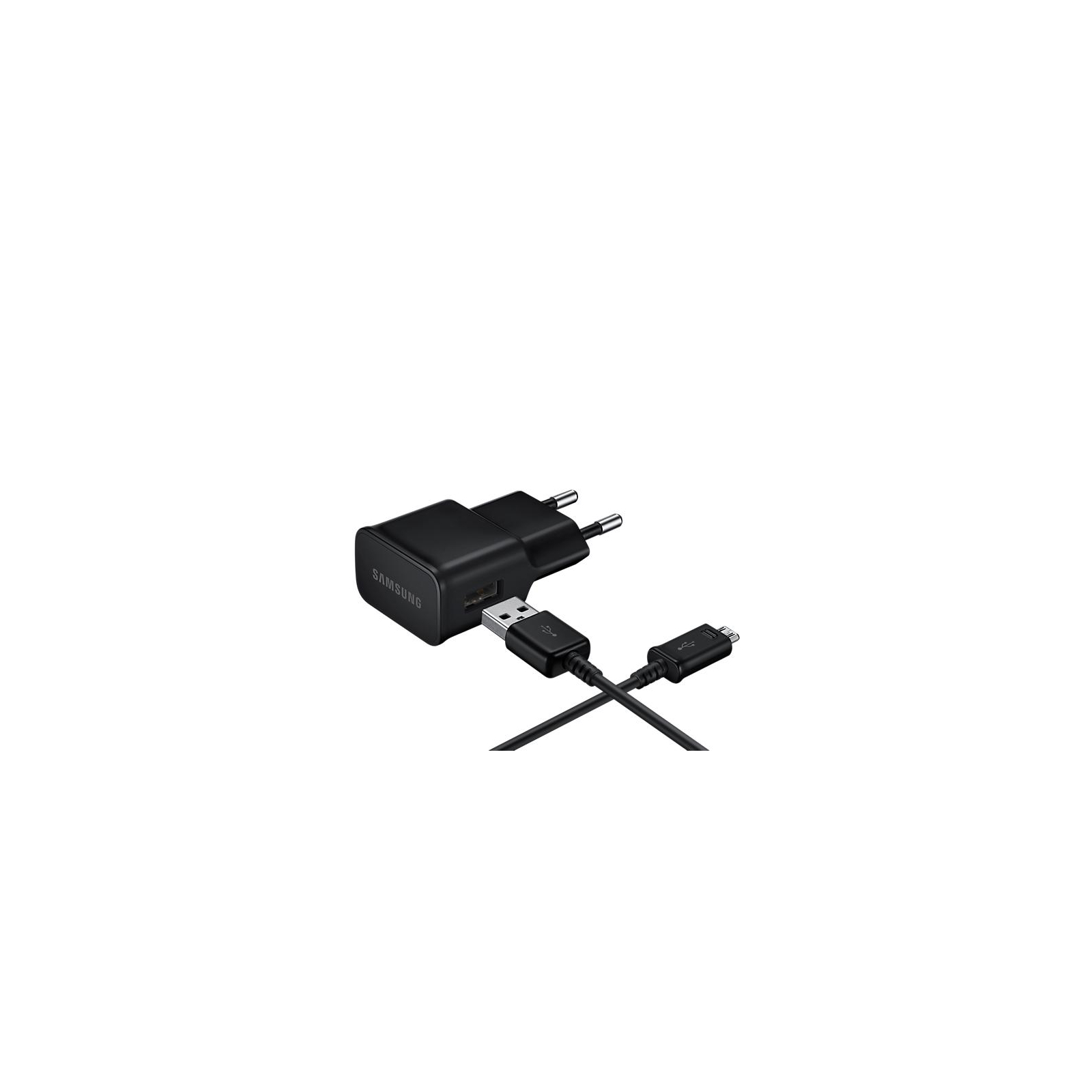 Зарядний пристрій Samsung 2A (Micro USB) Black (EP-TA12EBEUGRU) зображення 4