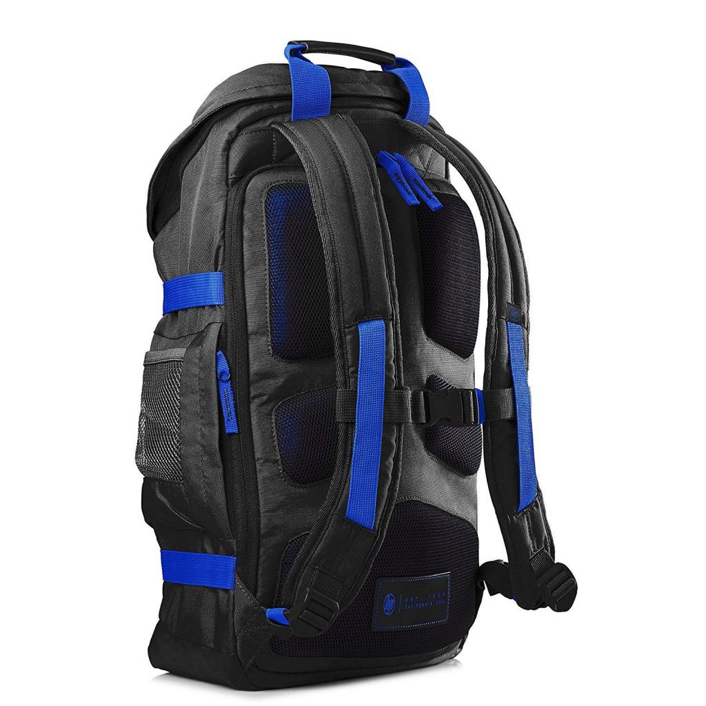 Рюкзак для ноутбука HP 15.6" Odyssey Black/Blue (Y5Y50AA) изображение 3