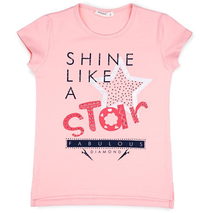 Набор детской одежды Breeze "Shine like a Star" (10252-128G-peach) изображение 2