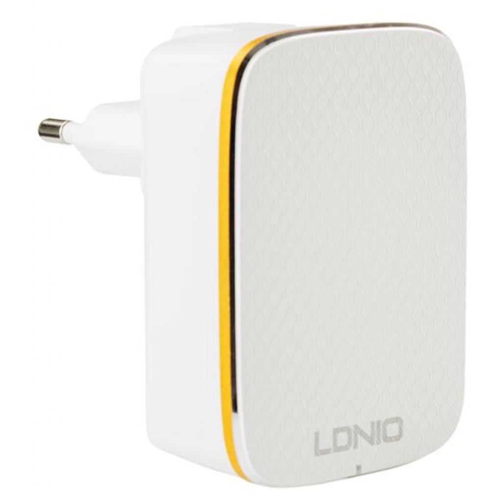 Зарядний пристрій LDNIO DL-A4404 4*USB, 4.4A, White (55421)