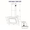 Витяжка кухонна Minola HVS 6662 BL/I 1000 LED зображення 11