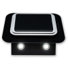 Вытяжка кухонная Minola HVS 6662 BL/I 1000 LED изображение 6