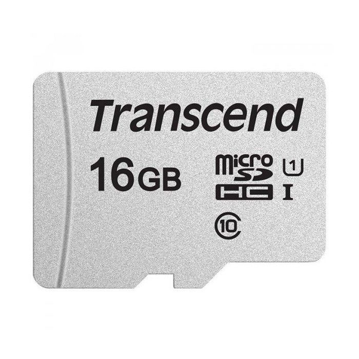 Карта памяти Transcend 16GB microSDHC class 10 UHS-I U1 (TS16GUSD300S-A) изображение 2