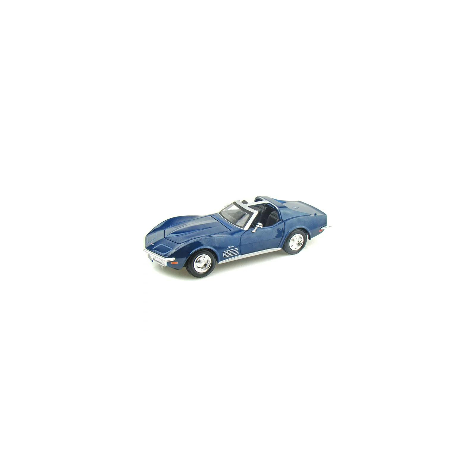 Машина Maisto Chevrolet Corvette 1970 (1:24) синий (31202 blue)
