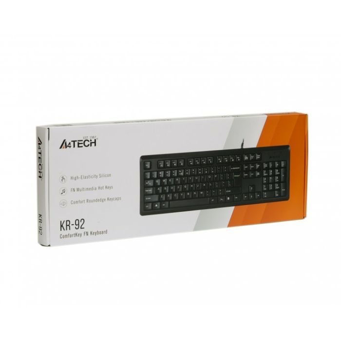 Клавиатура A4Tech KR-92 Black изображение 7