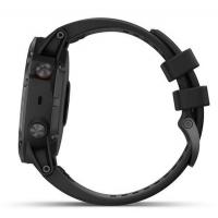 Смарт-часы Garmin Fenix 5x Plus Sapphire Black with Black Silicone (010-01989-64) изображение 4