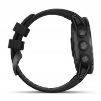 Смарт-часы Garmin Fenix 5x Plus Sapphire Black with Black Silicone (010-01989-64) изображение 5
