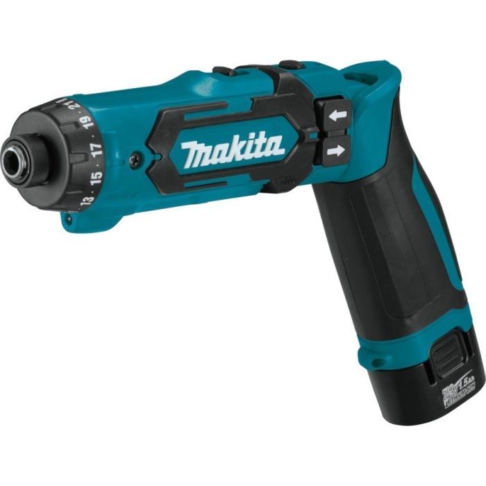 Отвертка аккумуляторная Makita 7,2В (DF012DSE) изображение 2