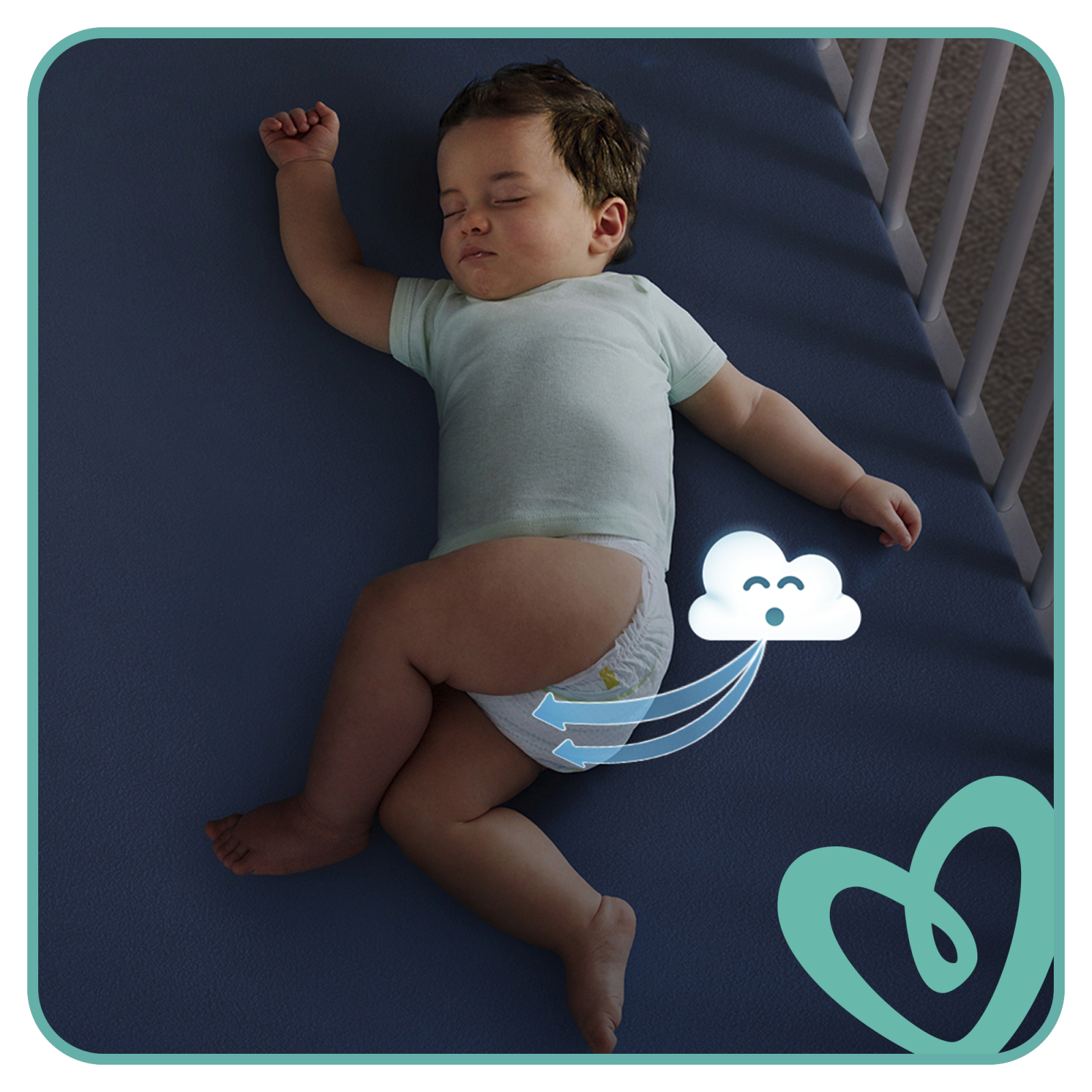 Подгузники Pampers Active Baby Maxi Размер 4 (9-14 кг), 106 шт. (8001090951014) изображение 5
