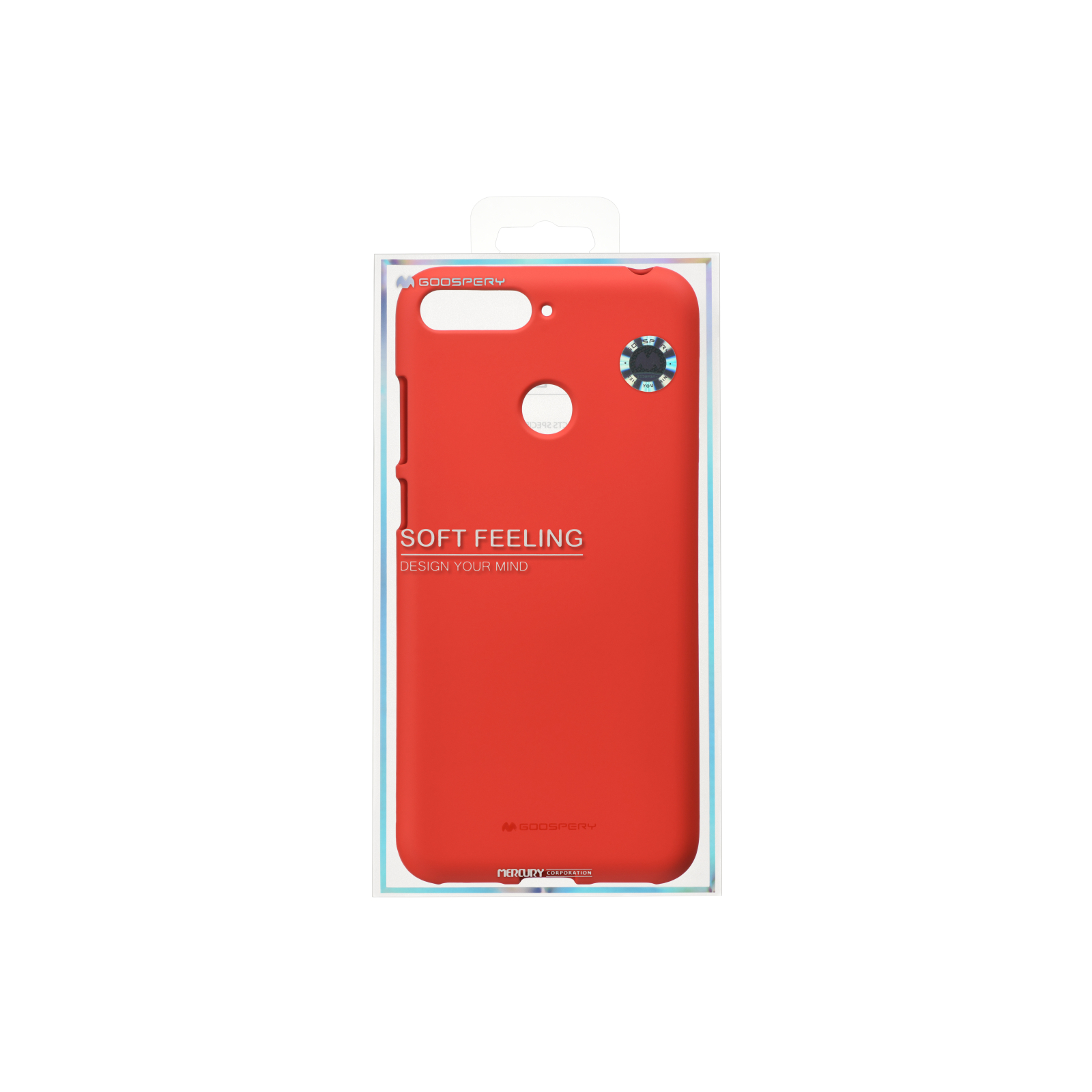Чохол до мобільного телефона Goospery Huawei Y6 2018 SF Jelly Red (8809610564092) зображення 3