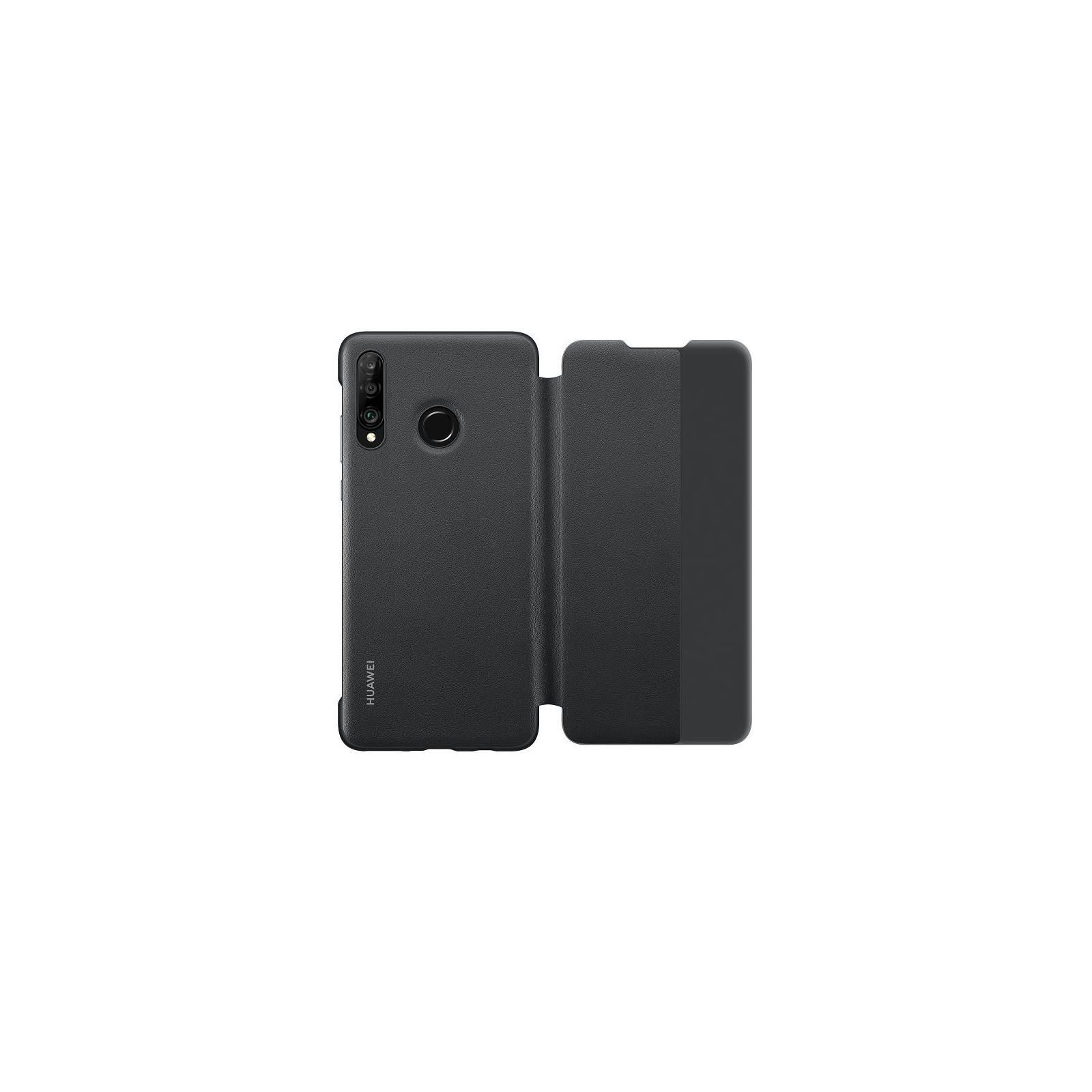 Чохол до мобільного телефона Huawei P30 Lite Smart View Flip Cover Black (51993076) зображення 4