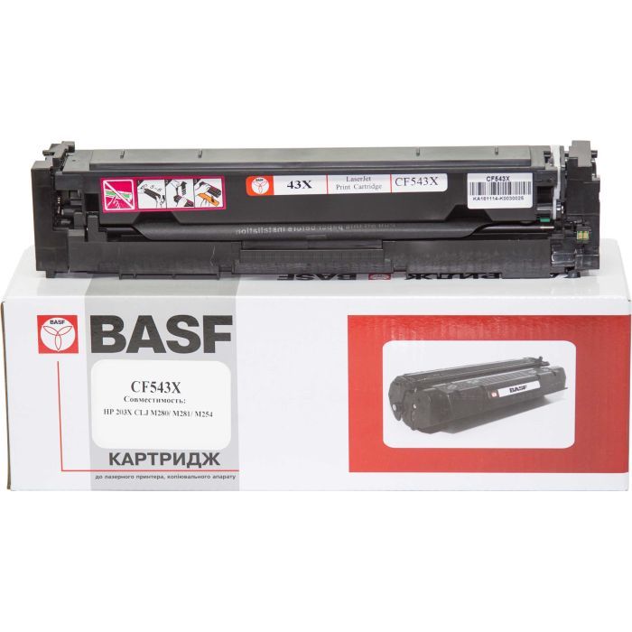 Картридж BASF для HP CLJ M280/M281/M254 Х Black (KT-CF540X)