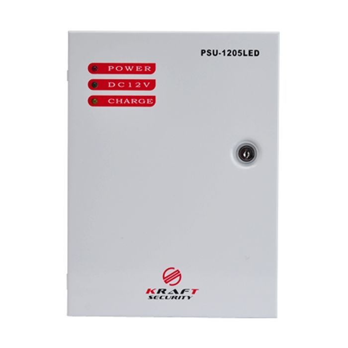 Блок живлення для систем відеоспостереження Kraft Energy PSU-1205LED/8CH зображення 2