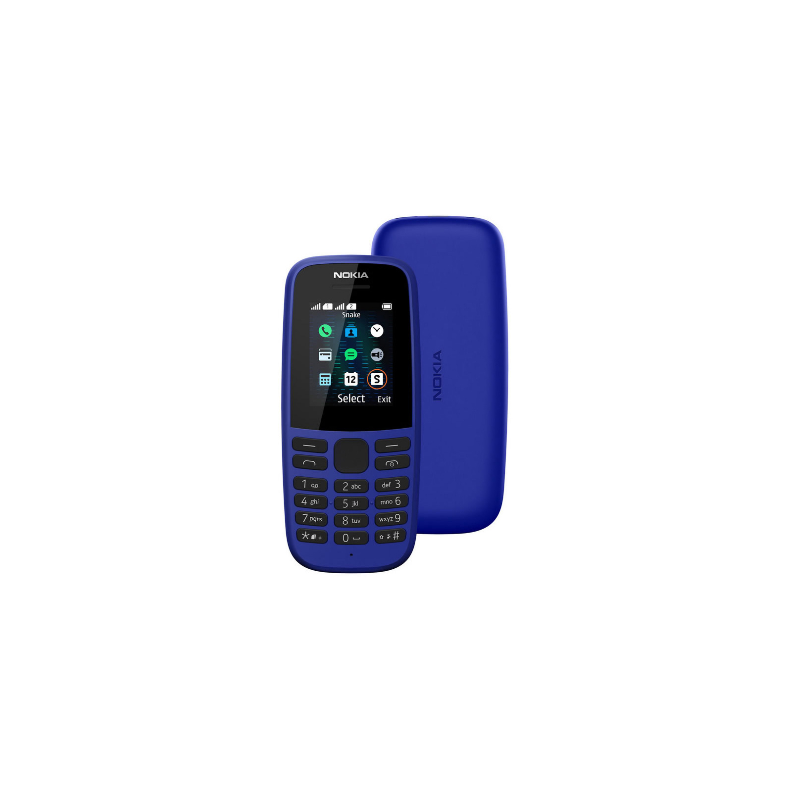 Мобільний телефон Nokia 105 DS 2019 Black (16KIGB01A01) зображення 8