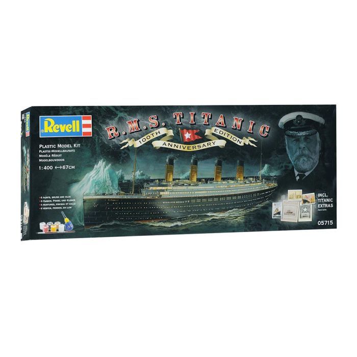 Сборная модель Revell Лайнер Титаник. К 100-летию постройки. 1:400 (4009803057156)