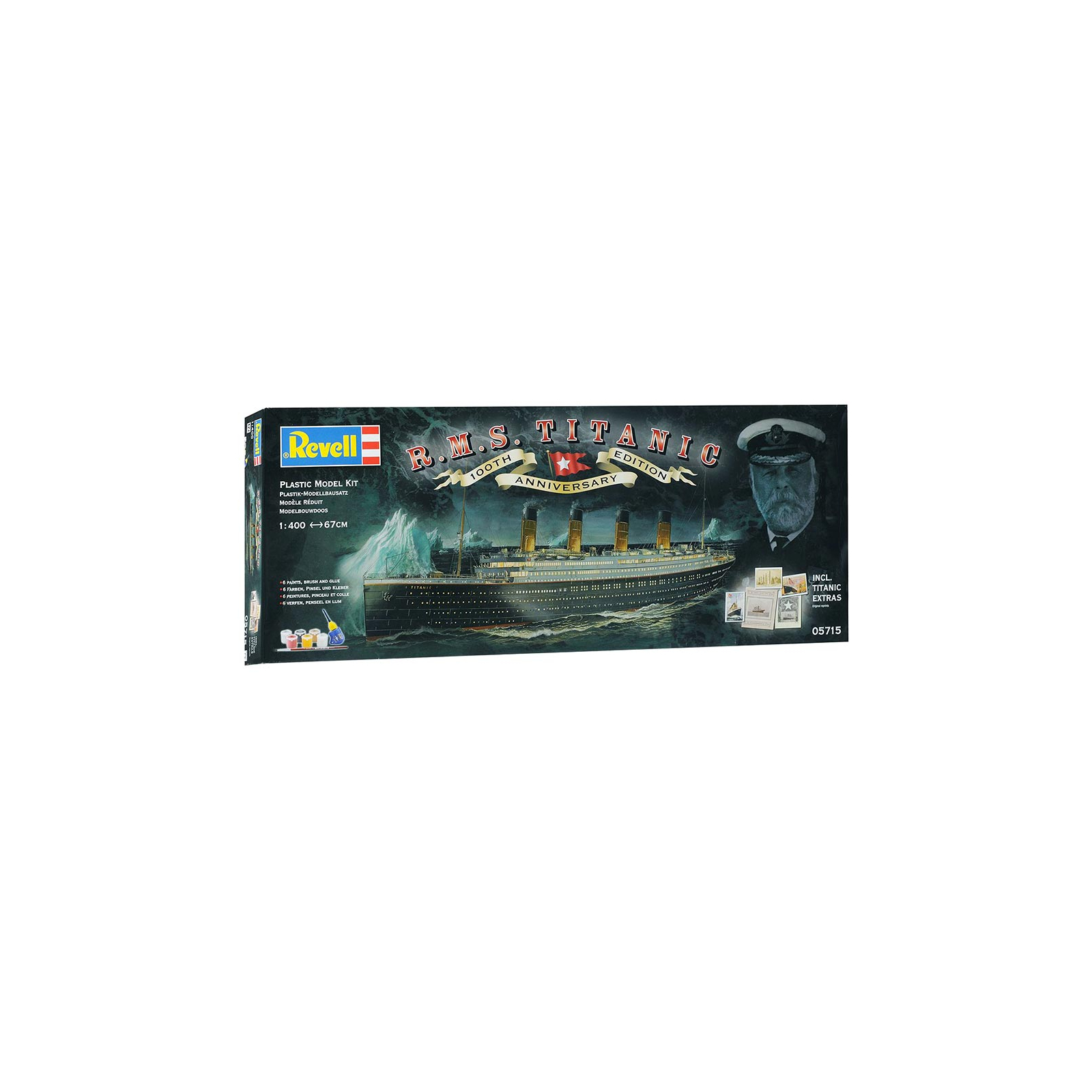Сборная модель Revell Лайнер Титаник. К 100-летию постройки. 1:400 (4009803057156)