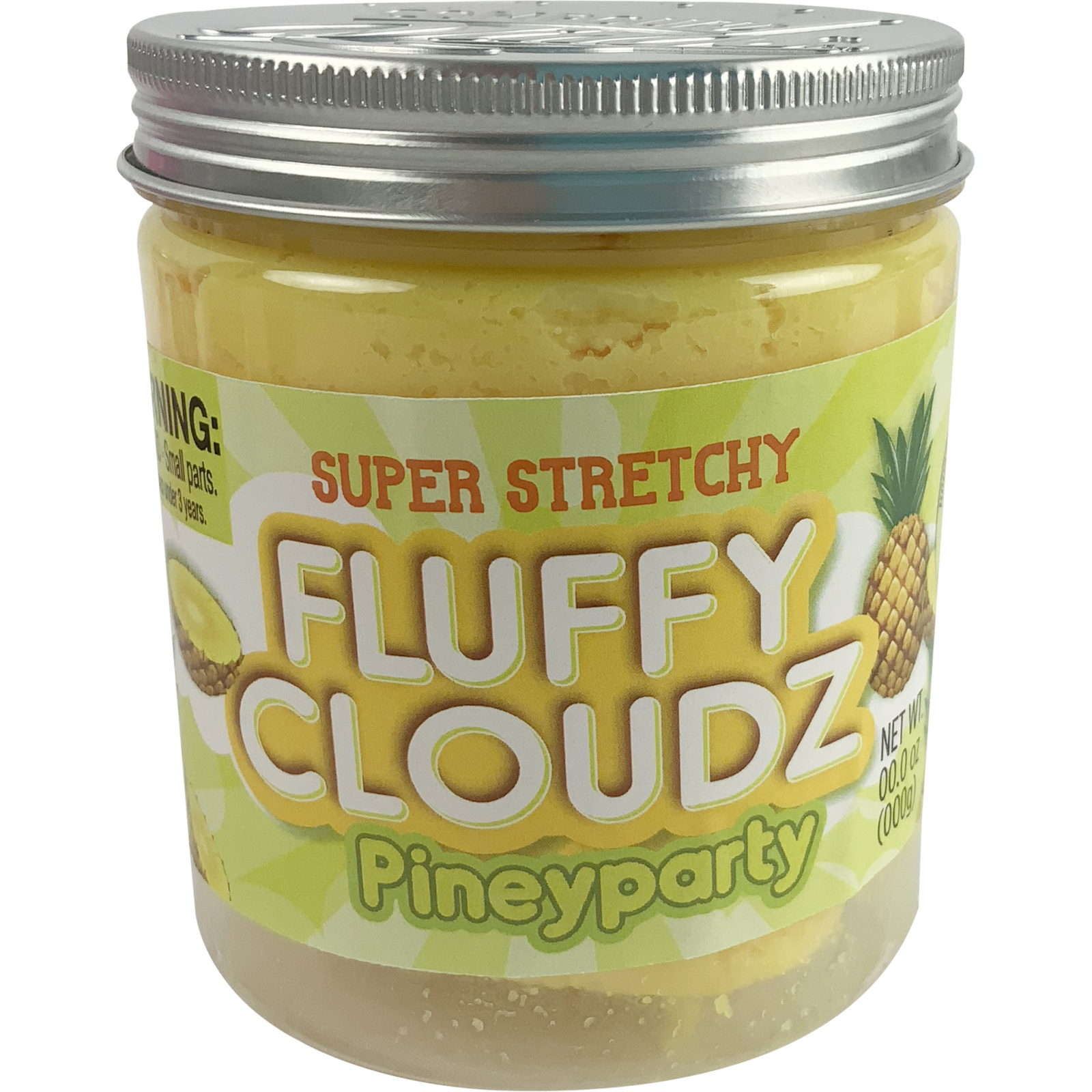 Набір для творчості Compound kings Slime Fluffy Cloudz аромат Ананас 190 г (300002-5)