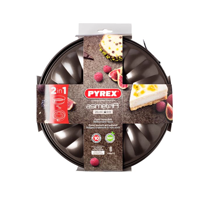 Форма для выпечки Pyrex Asimetria разъемная 26 см (AS26DT0)