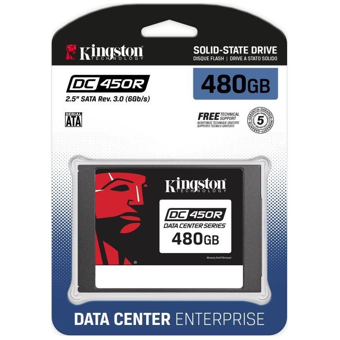 Накопитель SSD 2.5" 480GB Kingston (SEDC450R/480G) изображение 3