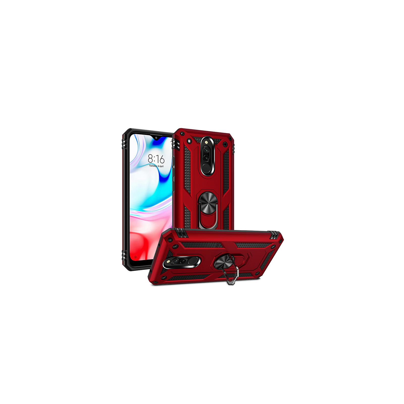 Чохол до мобільного телефона BeCover Military для Xiaomi Redmi 8 Red (704589) зображення 2
