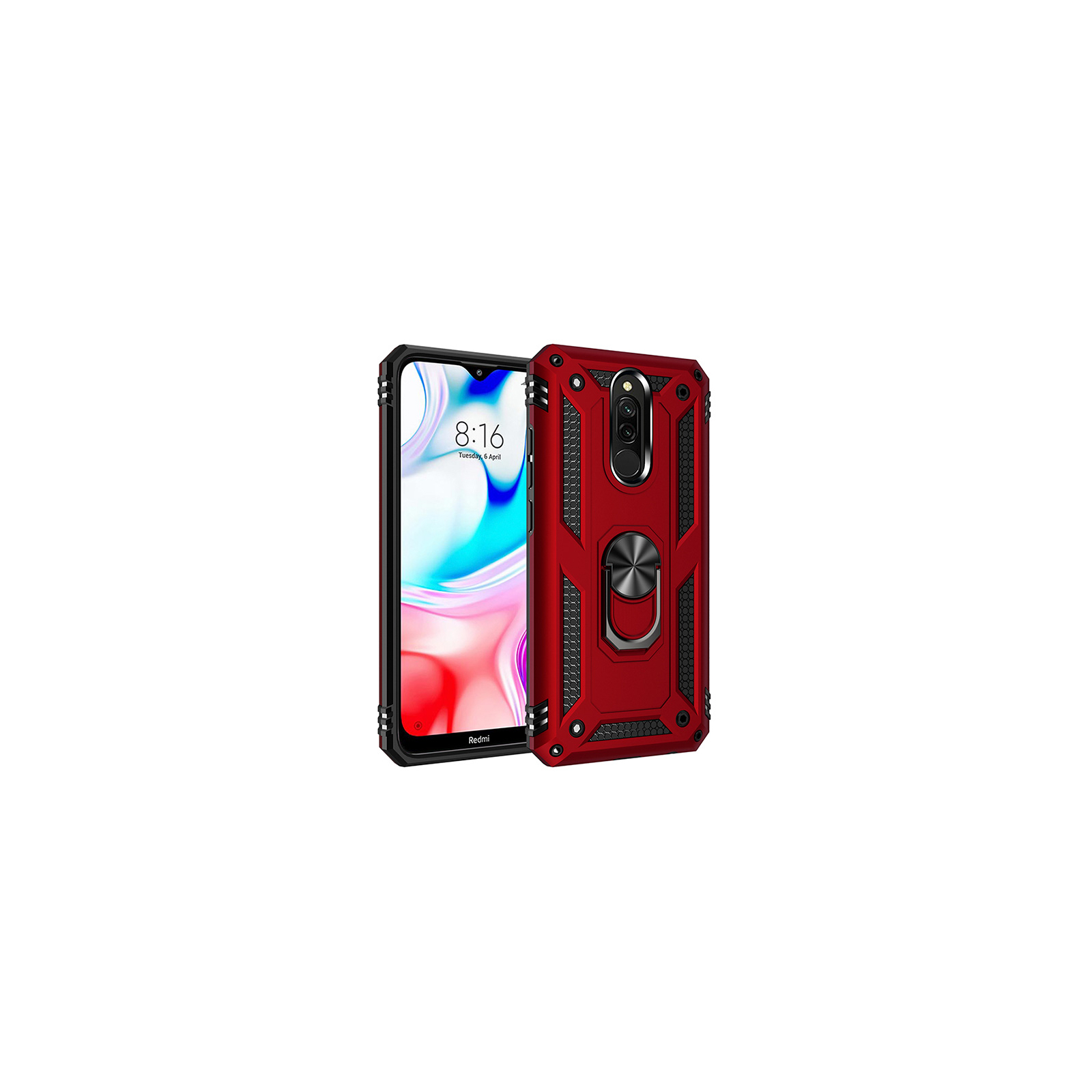 Чохол до мобільного телефона BeCover Military для Xiaomi Redmi 8 Red (704589)