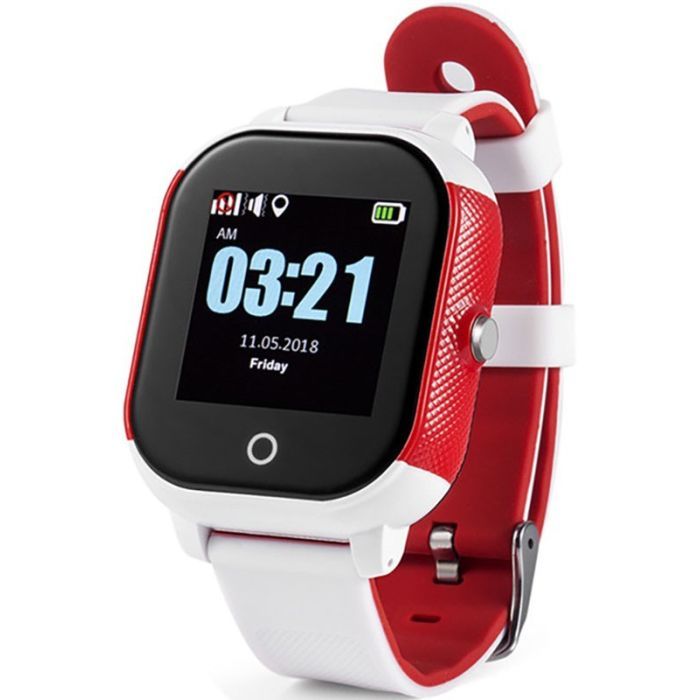 Смарт-годинник UWatch GW700S Kid smart watch Black/Red (F_86983)