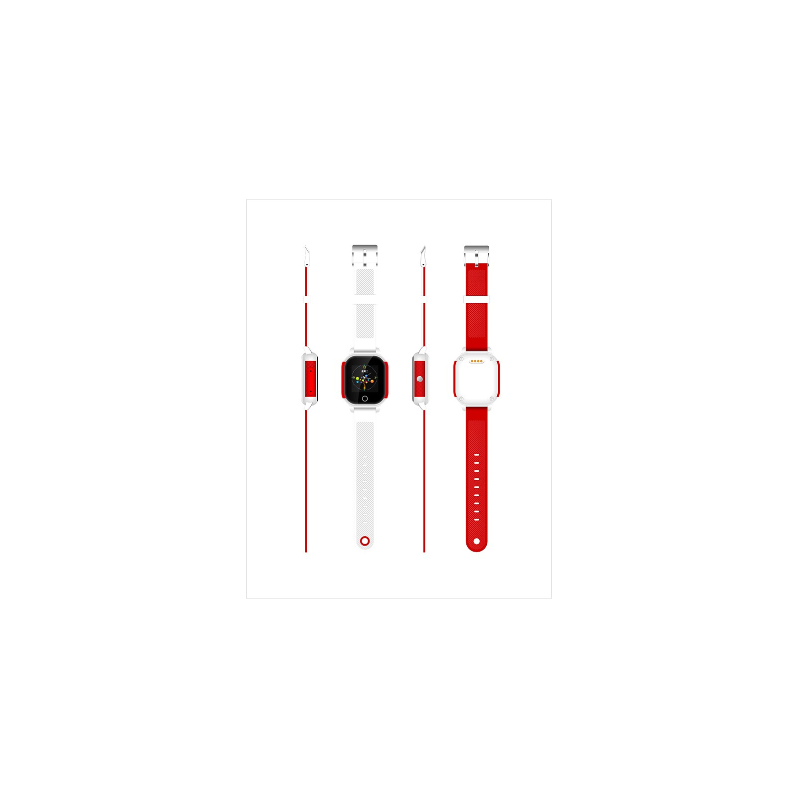 Смарт-годинник UWatch GW700S Kid smart watch White/Red (F_86985) зображення 2