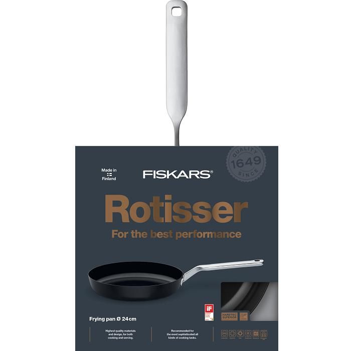 Сковорода Fiskars Rotisser 24 см (1023739) изображение 2