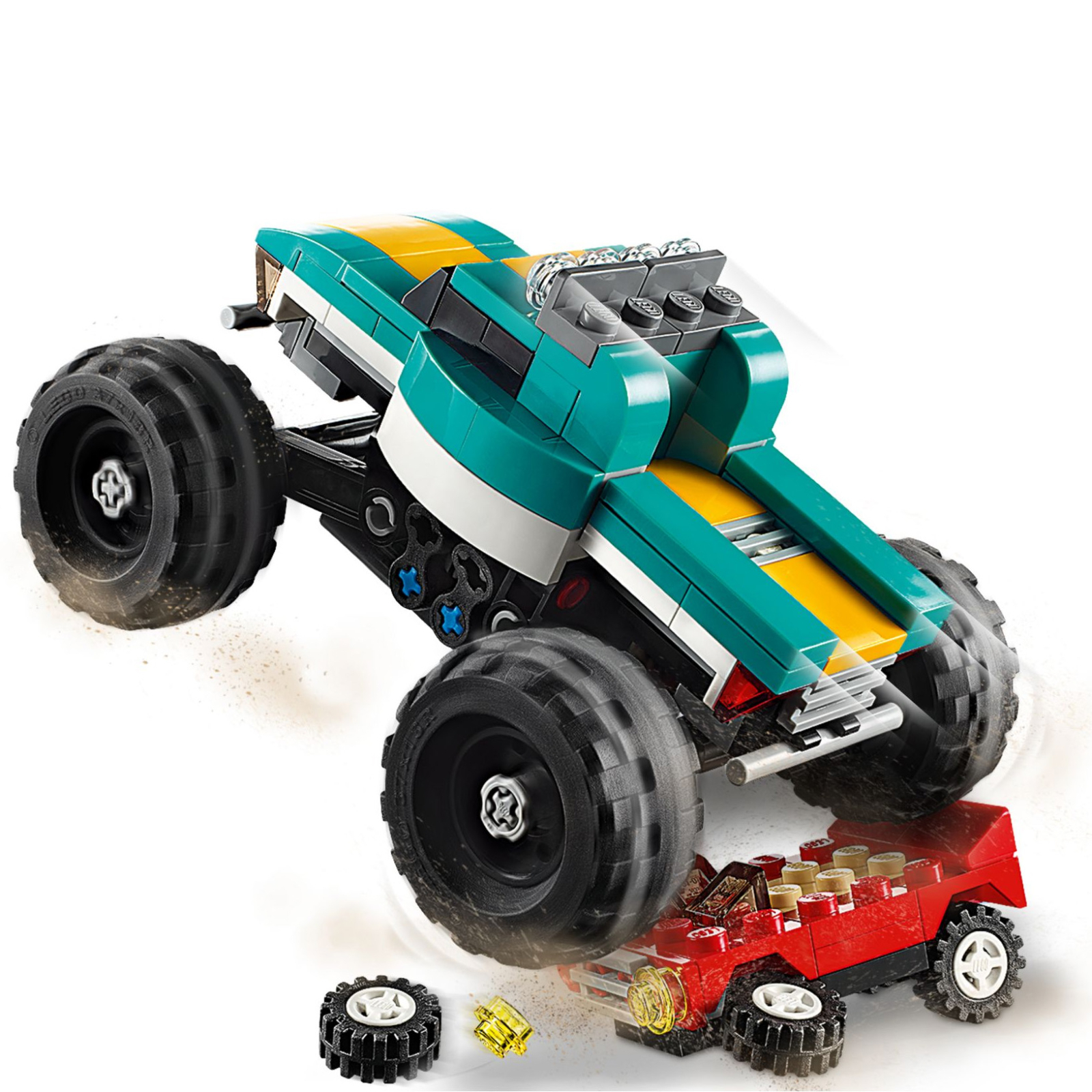 Конструктор LEGO Creator Вантажівка-монстр 163 деталі (31101) зображення 5