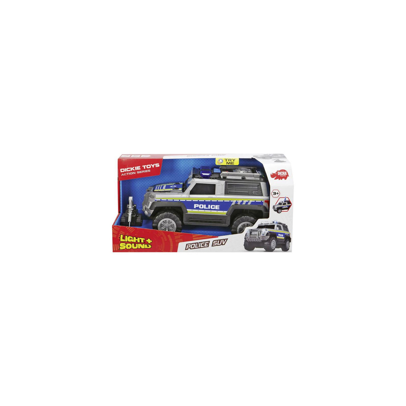 Спецтехника Dickie Toys Полиция с аксессуарами со звуковыми и световыми эффектами (3306003) изображение 5