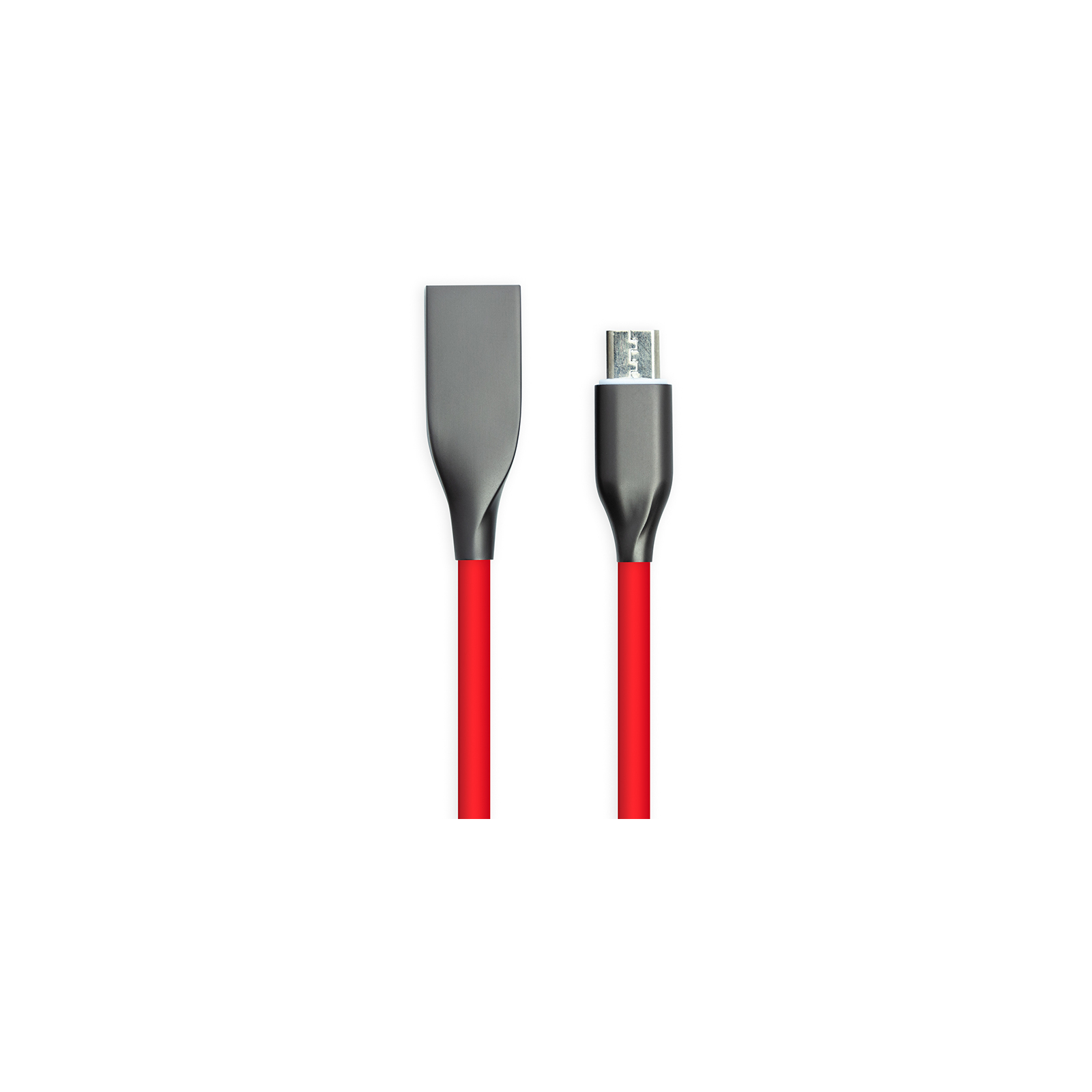 Дата кабель USB 2.0 AM to Micro 5P 2.0m red PowerPlant (CA911370)