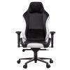 Крісло ігрове 2E GC24 Black/White (2E-GC24BLW) зображення 2