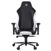 Крісло ігрове 2E GC24 Black/White (2E-GC24BLW) зображення 3