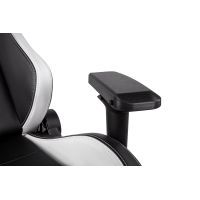 Крісло ігрове 2E GC24 Black/White (2E-GC24BLW) зображення 5