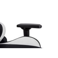 Крісло ігрове 2E GC24 Black/White (2E-GC24BLW) зображення 7