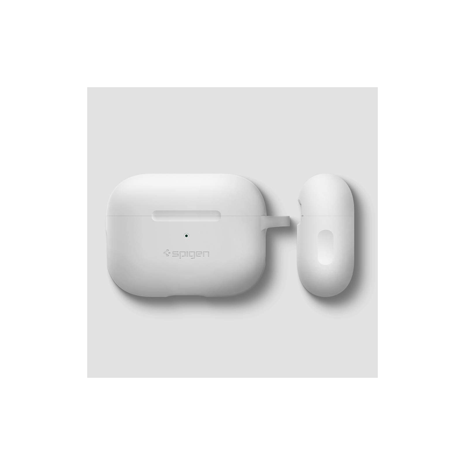Чохол для навушників Spigen для Airpods Pro Silicone Fit White (ASD00534) зображення 5