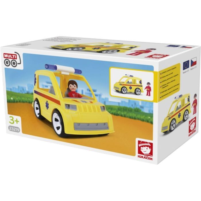 Спецтехніка Multigo AMBULANCE WITH RESCUER швидка допомога (23219) зображення 2