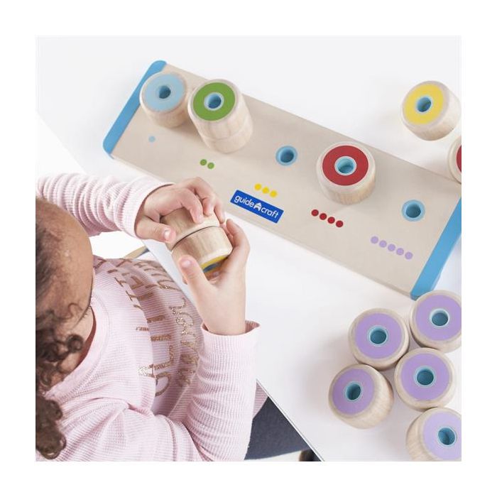 Развивающая игрушка Guidecraft Manipulatives Счетные столбики (G6736) изображение 4