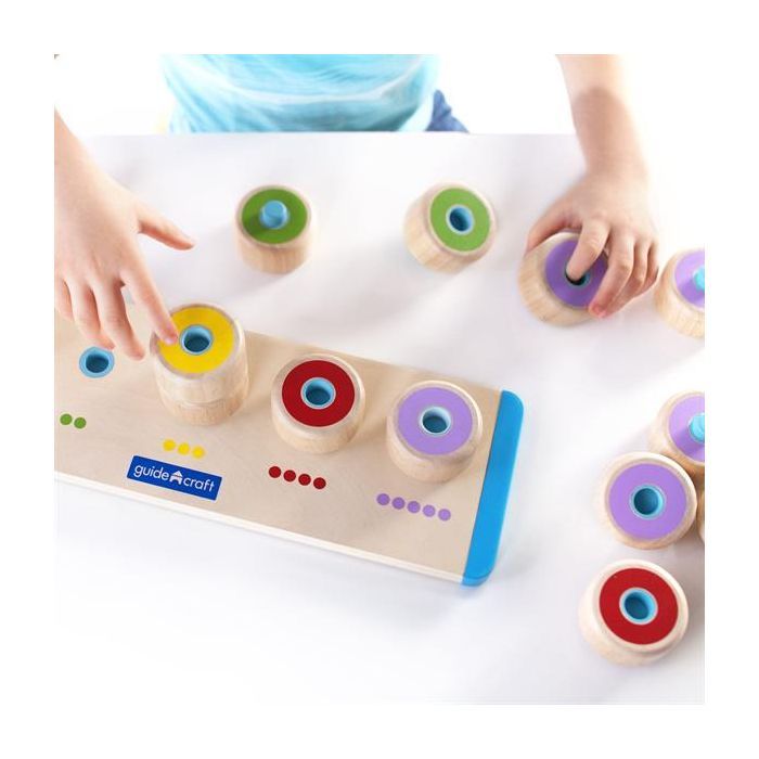 Развивающая игрушка Guidecraft Manipulatives Счетные столбики (G6736) изображение 5