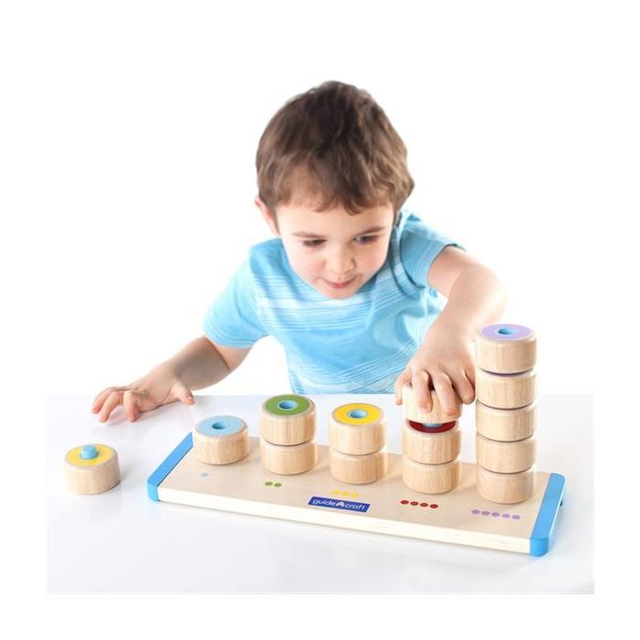 Развивающая игрушка Guidecraft Manipulatives Счетные столбики (G6736) изображение 6