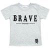 Футболка дитяча Breeze "BRAVE" (14351-140B-gray)