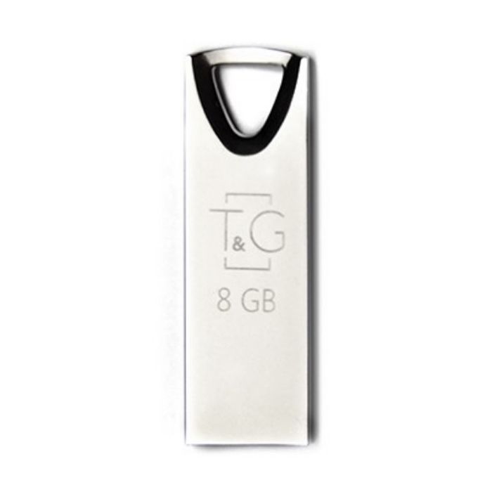 USB флеш накопитель T&G 8GB 117 Metal Series Silver USB 2.0 (TG117SL-8G)