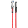 Дата кабель USB 2.0 AM to Micro 5P 1.0m zinc alloy red ColorWay (CW-CBUM011-RD) зображення 2